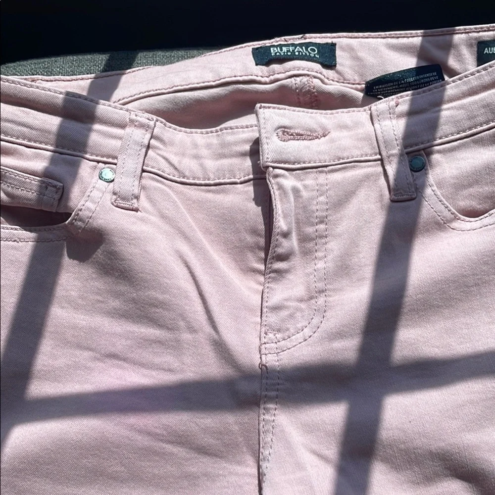 Buffalo David Bitton Chic Light Pink Skinny Jeans - Picture 6 of 8